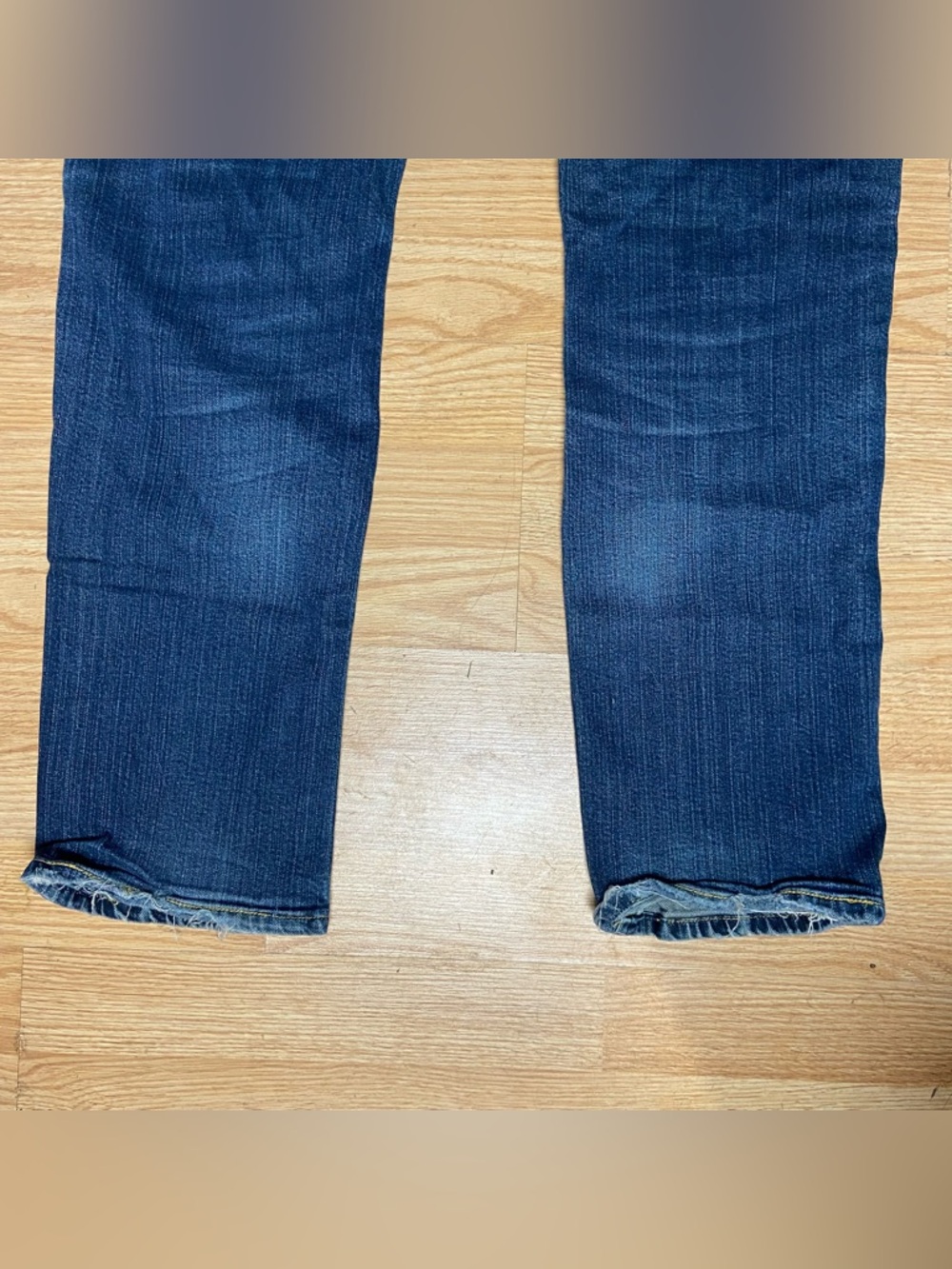 Diesel Zathan Bootcut Jeans Mens 33x32 Blue Distressed Y2K Denim 00882 - Picture 5 of 8